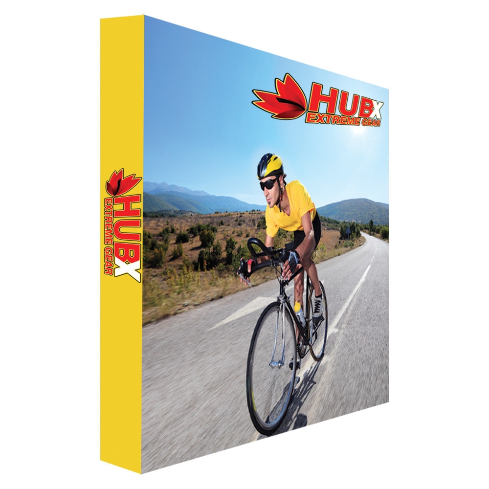 8 x 7.5 ft. RPL Fabric Pop Up Display Straight With Endcaps (Graphic Package) — Graphic Package / No Endcaps
